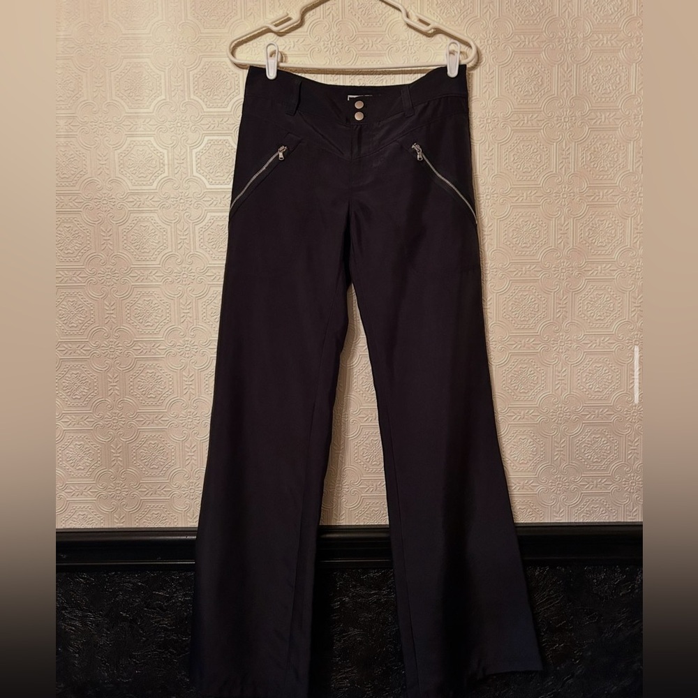 armani exchange flared pants